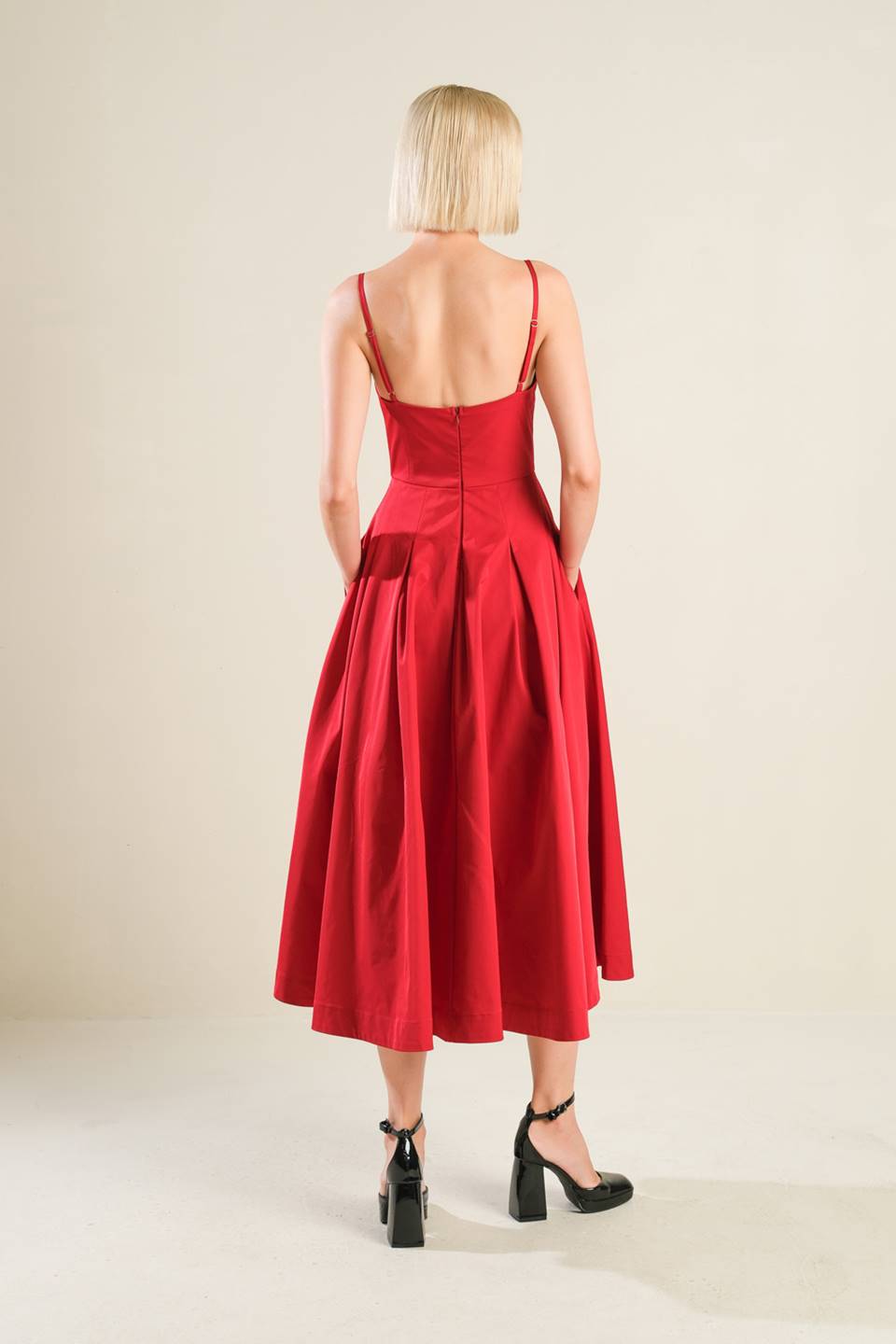 DREAM KEEPER WOVEN MIDI DRESS Flying Tomato